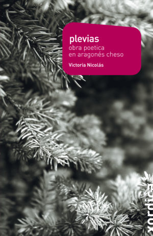 Portada libro: "Plevias. Obra poética en aragonés cheso"